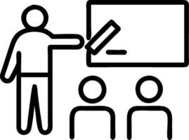 Financial Advisor with Charts and Screen Share concept as An image of a financial advisor with charts and screen share set against a whimsical background offerin vector