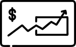 Financial growth illustration with blank area for customizable text concept as A creative depiction of a financial growth illustration featuring a blank area for vector