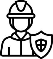 Firefighter with Helmet and Shield concept as An image of a firefighter with a helmet and shield set against a whimsical background offering ample space for text vector