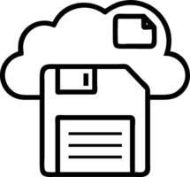 Floppy Disk with Obsolete Certificate and Old Computer concept as A floppy disk with an obsolete certificate and old computer set against a dreamy background off vector