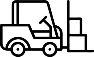 Forklift and a layout optimization diagram symbolizing layout efficiency in double exposure with copy space. concept as A forklift blended with a layout optimiza vector