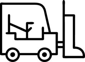 Forklift and a structural blueprint symbolizing warehouse structure design in double exposure with copy space. concept as A forklift blended with a structural bl vector