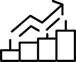 Freight containers and a profitability analysis chart symbolizing profit analysis in double exposure with copy space. concept as Freight containers blended with vector