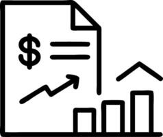 Freight terminal and a financial summary chart symbolizing cost summary in double exposure with copy space. concept as A freight terminal blended with a financia vector