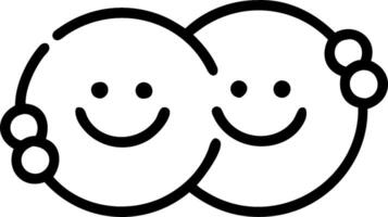 Friendship Bracelets and Smiles concept as Friendship bracelets with smiling faces and ample copy space representing the joy and symbols of friendship. in Photo vector