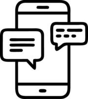 Friendship Messages and Mobile Phones concept as Friendship messages on mobile phones with ample copy space representing the communication and digital connection vector