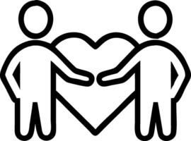 Friends Holding Hands and Heart concept as Friends holding hands with a heart symbol and ample copy space symbolizing unity and love in friendship. in Photo Stoc vector