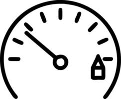 Fuel gauge icon with copy space on a blue background concept as A image of a fuel gauge icon with generous copy space on a blue background ideal for fuel vector
