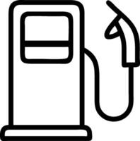 Gas pump icon with copy space on a white background concept as A image of a gas pump icon with ample copy space on a white background perfect for fuel and vector