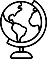 Globe icon with copy space on a tech themed background concept as A image of a globe icon with generous copy space on a tech themed background ideal for g vector