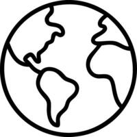 Globe icon with copy space on a tech themed background concept as A image of a globe icon with generous copy space on a tech themed background ideal for g vector