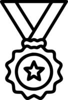 Golden medal and a certificate symbolizing accomplishment and recognition with ample space for text. concept as A golden medal paired with a certificate represen vector