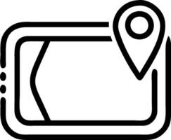 GPS icon with copy space on a white background concept as A image of a GPS icon with ample copy space on a white background perfect for navigation and dri vector