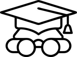 Graduation Cap with Books and Apple concept as A graduation cap with a stack of books and an apple set against a dreamy background offering ample space for text vector