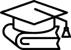 Graduation Cap with Books and Apple concept as A graduation cap with a stack of books and an apple set against a dreamy background offering ample space for text vector