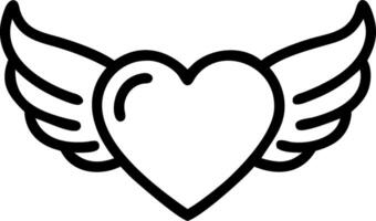 Heart Hug and Wings concept as A heart hug with wings and ample copy space representing the freedom and love in a hug. in Photo Stock Concept vector