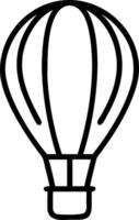 Hot air balloon and a grounded balloon symbolizing high and low altitude with ample space for text. concept as A hot air balloon soaring and a grounded balloon r vector