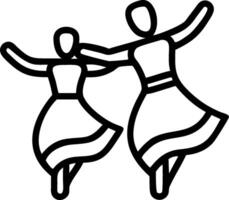 Indian Dance and Flag concept as Stylized dancers in traditional attire with tricolor elements ample space for text symbolizing cultural celebrations and indepen vector