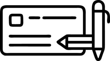 Insurance card and pen icon with copy space for social media posts concept as An illustrative insurance card and pen icon with copy space tailored for social med vector