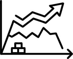 Iron Ore Price High and Low concept as A view depicting the high and low of iron ore prices set against a whimsical background offering ample space for text or g vector