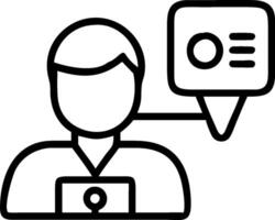 Journalist with Computer and Truth Verification concept as An image of a journalist with a computer and truth verification set against a dreamy background offeri vector