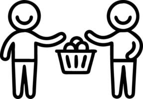 Kids with Donuts and Magic Basket concept as Kids holding donuts with a magic basket set against a clean background providing ample space for text or graphics sy vector
