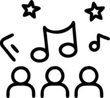 Kids with Musical Instruments and Magical Notes concept as Kids with musical instruments and floating magical notes around them set against a clean background of vector