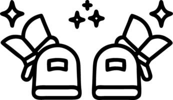 Kids with Magic Backpacks and Enchanted Books concept as Kids with magic backpacks and enchanted books set against a blank background providing space for text or vector