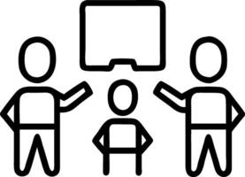 Kids with Tablets and Virtual Classroom concept as Kids using tablets with a virtual classroom appearing around them set against a plain background offering spac vector