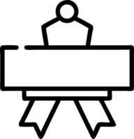 Leadership symbol with copy space for project planning concept as An artistic rendering of a leadership symbol with spacious copy space suitable for project plan vector