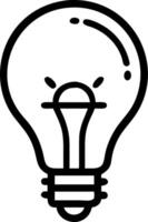 Lightbulb icon with copy space on a gray background concept as A image of a lightbulb icon with generous copy space on a gray background ideal for showcas vector