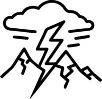 Lightning Strikes Desert Mesa concept as Lightning strikes a desert mesa an electrifying moment captured against stark and dramatic landscapes. in Photo Stock Co vector
