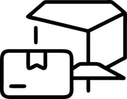 Logistic icon with copy space on white background concept as A illustration of a logistic icon with ample copy space on a white background perfect for tra vector
