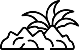 Lush Rainforest Undergrowth concept as The lush undergrowth of a tropical rainforest is home to a myriad of plant species each contributing to the ecosystem. in vector