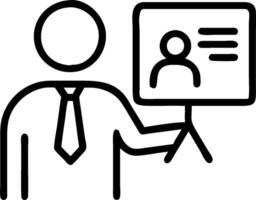 Manager with project management training concept as A managers profile blended with project management training activities symbolizing organization and leadershi vector