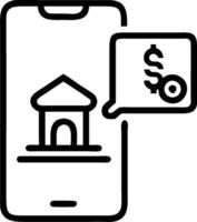 Man Using Mobile Banking with Smartwatch concept as A man using mobile banking on his smartphone in conjunction with a smartwatch set against a plain background vector