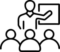 Marketing consultant advising a client on social media strategy concept as A marketing consultant in a modern office advising a client on social media strategy u vector