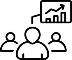 Marketing consultant advising a client on social media strategy concept as A marketing consultant in a modern office advising a client on social media strategy u vector