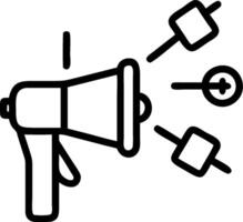 Marketing icon with ample space for text and graphics concept as An iconographic marketing design offering ample space for both text and graphics perfect for ill vector