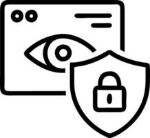 Online Privacy Training concept as A webinar focusing on online privacy best practices to educate employees about securing digital information. in Photo Stock Co vector