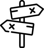 Out of service symbol with copy space for project planning concept as An artistic rendering of an out of service symbol with spacious copy space suitable for pro vector