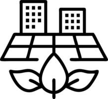 Overhead view of a city park with solar panel overlay symbolizing green urban energy in double exposure with copy space. concept as An overhead view of a city pa vector