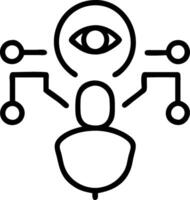 Overhead view of a team leader with globe and network overlay symbolizing global leadership in double exposure with copy space. concept as An overhead view of a vector