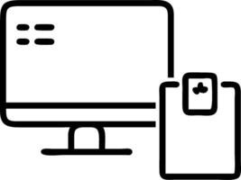 Overhead view of a workspace with a tablet and stylus symbolizing digital creativity in double exposure with copy space. concept as An overhead view of a workspa vector
