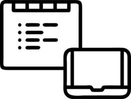 Overhead view of a workspace with a tablet and stylus symbolizing digital creativity in double exposure with copy space. concept as An overhead view of a workspa vector