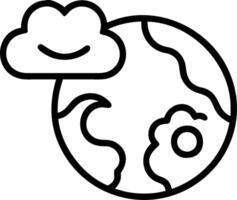 Ozone Layer and Air Quality concept as Ozone layer with icons representing clean air and ample copy space symbolizing the importance of ozone for air quality. in vector