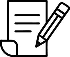 Pencil and paper symbolizing drawing and planning with ample space for text. concept as A pencil and a sheet of paper representing the fundamentals of drawing an vector