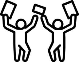 People with Diplomas and Smartphones concept as Business professionals holding diplomas and using smartphones set against a whimsical background offering ample s vector