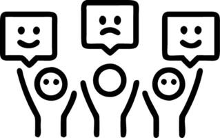 People with Floating Piggy Banks and Smiling Faces concept as A group of people with floating piggy banks and smiling faces set against a whimsical background of vector
