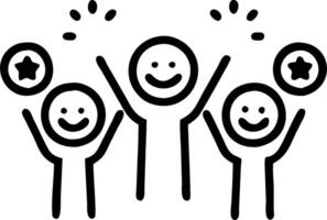 People with Floating Piggy Banks and Smiling Faces concept as A group of people with floating piggy banks and smiling faces set against a whimsical background of vector